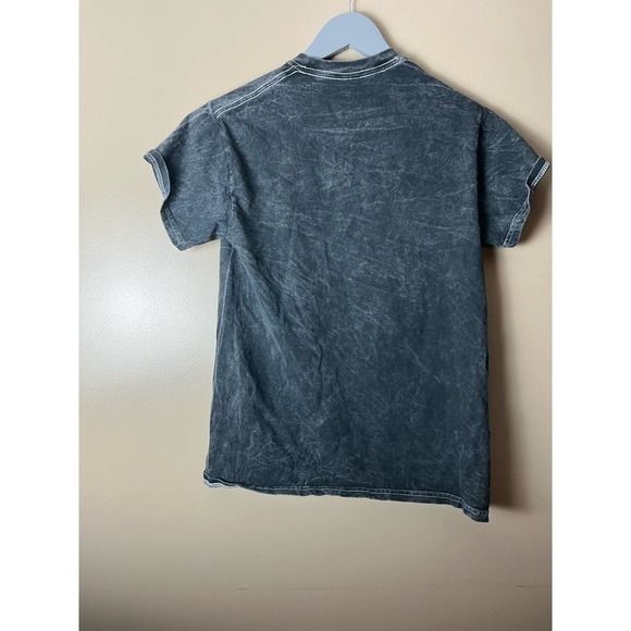 Nascar Racing Graphic Tee Shirt Sz XS Acid Wash Short Sleeve Top - Picture 5 of 5